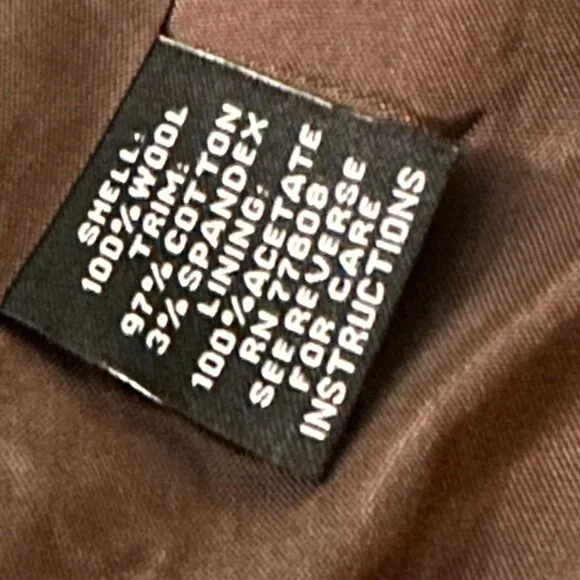 J. Peterman Authentic British Tweed Women's Blazer Jacket - Picture 4 of 4